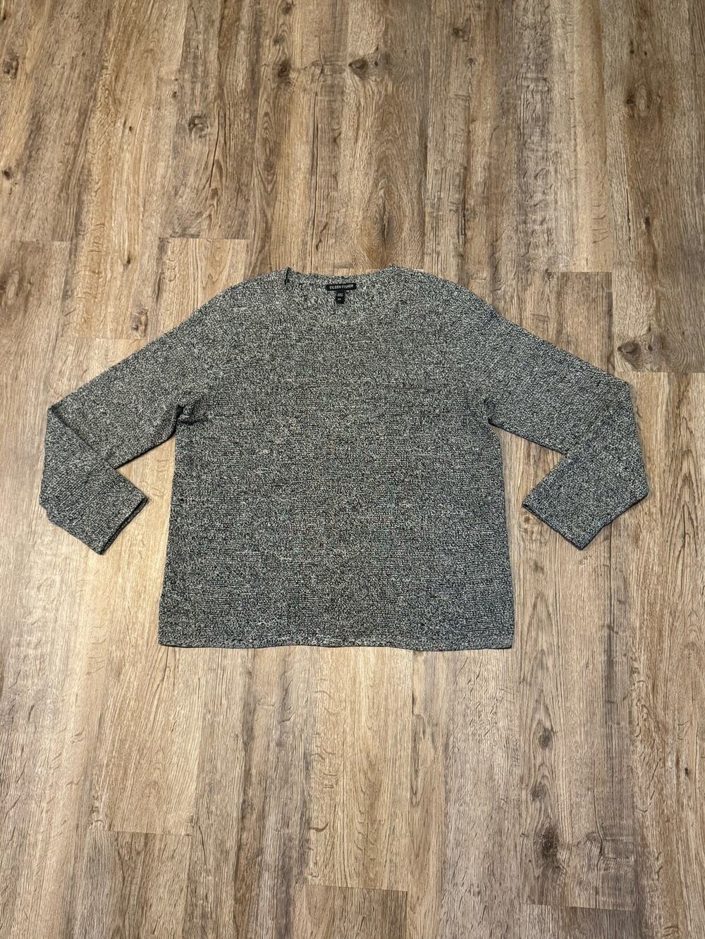 Eileen Fisher Women's Long Sleeve Crewneck Size Small